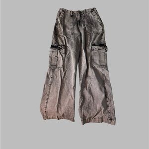 Gray Cargo Pants